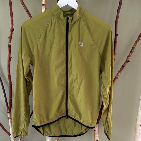 Ballad lightweight Olive Green Men's windbreaker Jacket - Picture 1 of 8